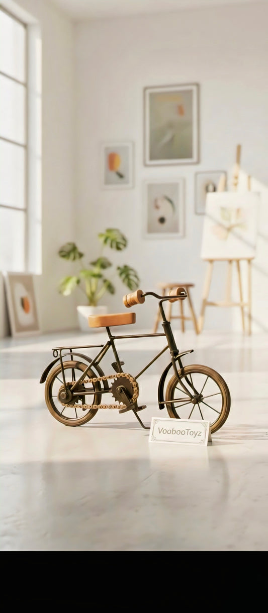 Vintage Miniature Bicycle – Handcrafted Metal Model