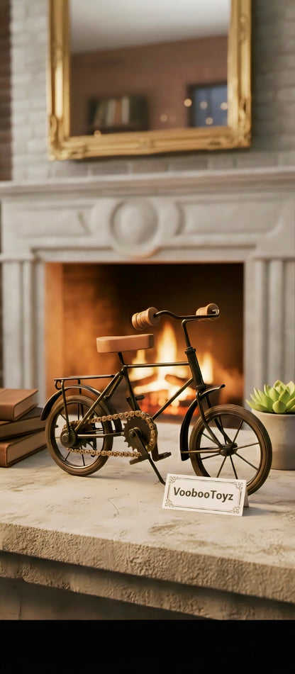 Vintage Miniature Bicycle – Handcrafted Metal Model