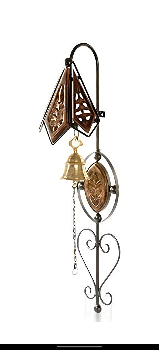 Royal Heritage Brass Bell Wall Lantern