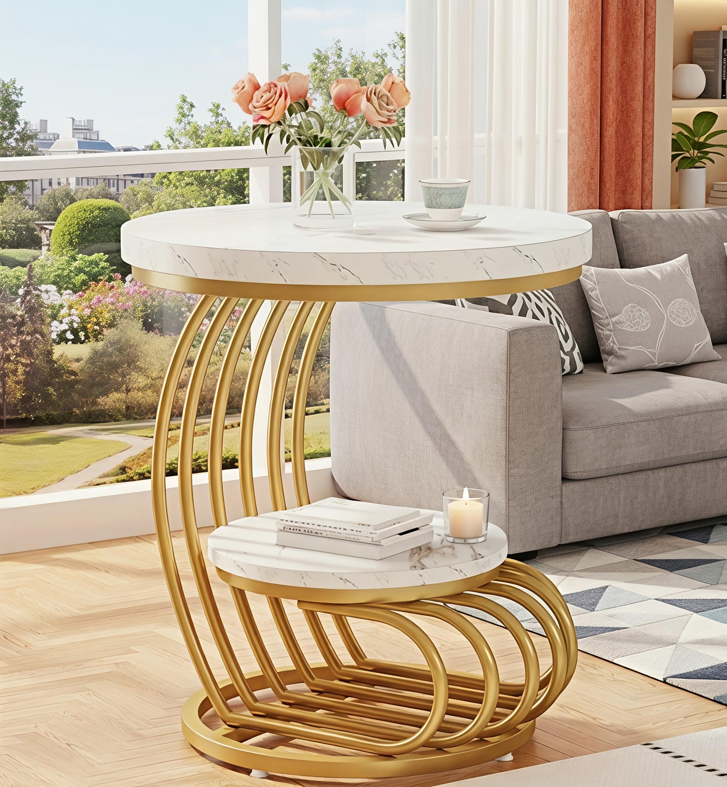 Lunar Nesting Side Table